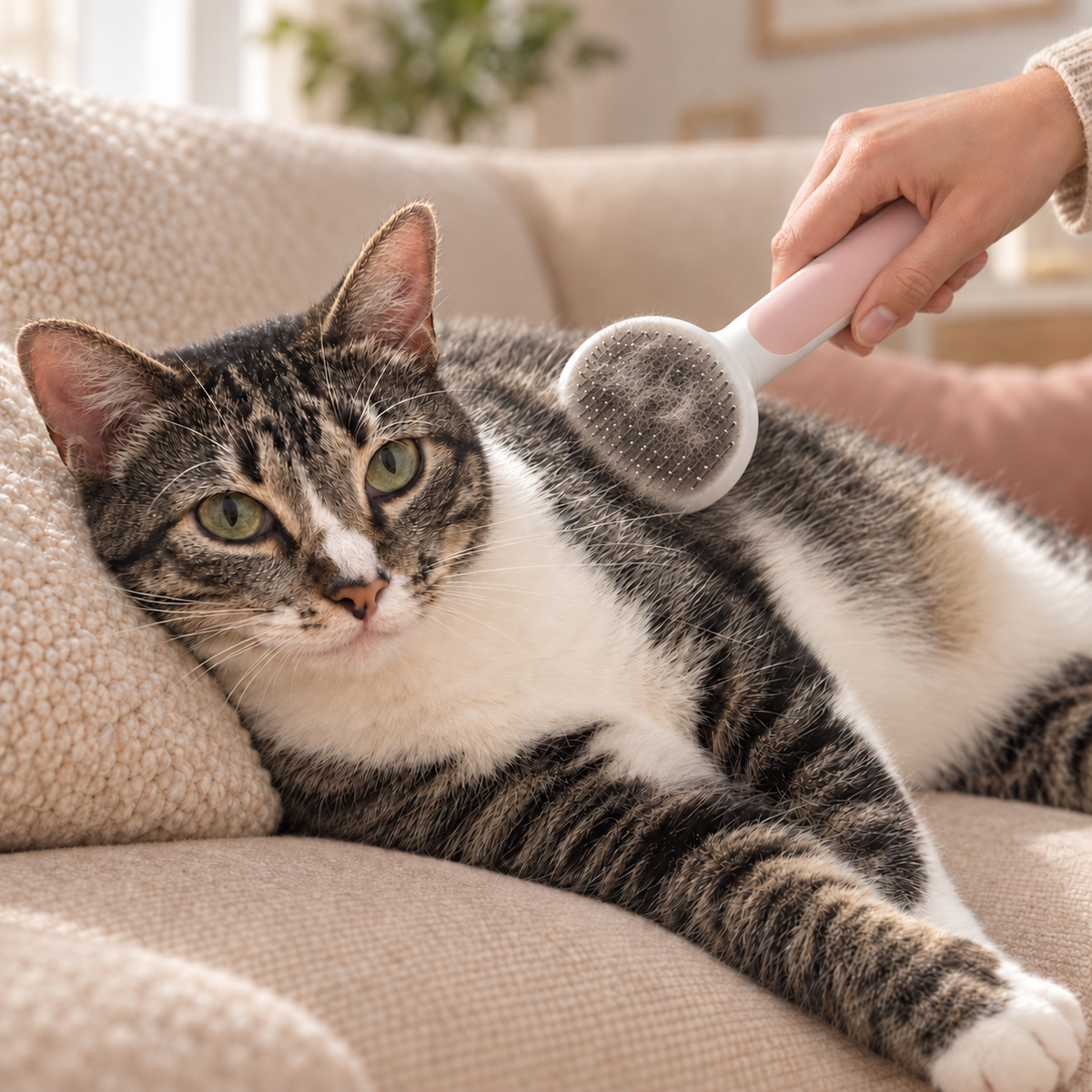 Cat Grooming & Massage Brush