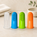 4 Pack Cat Finger Toothbrush Set